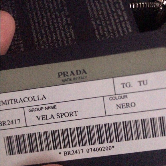 PRADA BLACK TESSUTO NYLON BUCKLE SHOULDER BAG - Picture 3 of 3